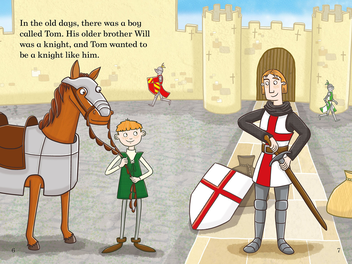 Бумажная книга «Ladybird Readers. Level 3. The Red Knight» - фото №3 - миниатюра