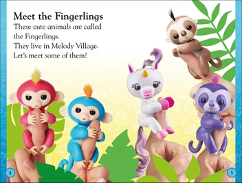 Паперова книга «Meet the Fingerlings», автор Розі Піт - фото №4 - мініатюра