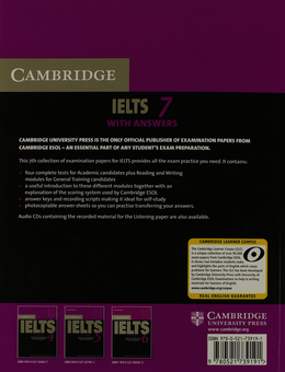 Паперова книга «Cambridge IELTS 7. Self-study Pack» - фото №2 - мініатюра
