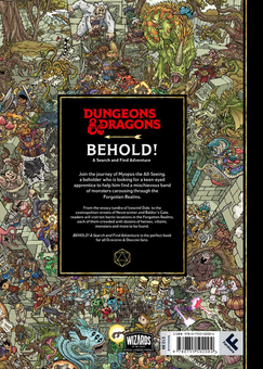 Бумажная книга «Dungeons and Dragons Behold! A Search and Find Adventure» - фото №2 - миниатюра