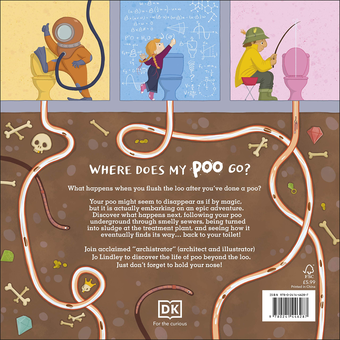 Бумажная книга «Where Does My Poo Go?», автор Джо Линдли - фото №2 - миниатюра