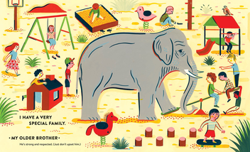 Бумажная книга «My Wild Family», авторов Лоран Моро, Эрик Карвер - фото №3 - миниатюра