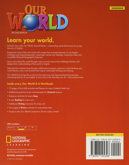 Паперова книга «Our World 2nd Edition 4 Workbook», автор Діана Пінклі - фото №2 - мініатюра