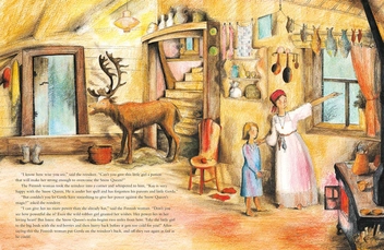 Бумажная книга «The Snow Queen», автор Ханс Кристиан Андерсен - фото №2 - миниатюра
