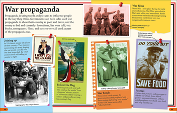 Бумажная книга «DKfindout! World War I » - фото №4 - миниатюра