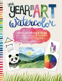Паперова «Your Year in Art. Watercolor», автора Крістін Ван Левен– фото №1