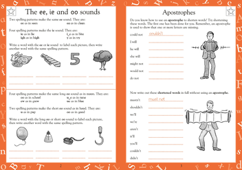 Бумажная книга «English Made Easy Ages 6-7 Key Stage 1», автор Кэрол Вордерман - фото №4 - миниатюра