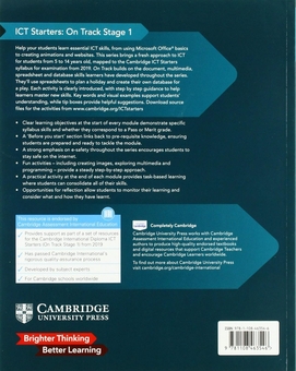 Бумажная книга «Cambridge ICT Starters on Track. Stage 1», авторов Виктория Эллис, Сара Лоури - фото №2 - миниатюра