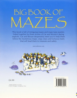 Бумажная книга «The Big Book of Mazes», автор Дженни Тайлер - фото №2 - миниатюра