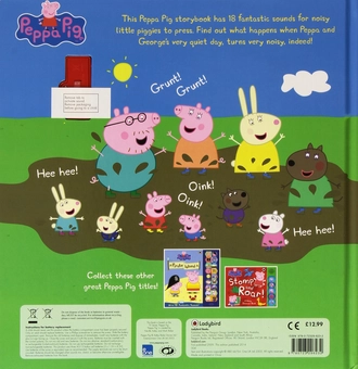 Бумажная книга «Peppa Pig. Peppas Super Noisy Sound Book» - фото №2 - миниатюра