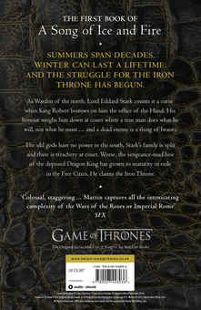 Бумажная книга «A Song of Ice and Fire. Book 1. A Game of Thrones», автор Джордж Р. Р. Мартин - фото №2 - миниатюра