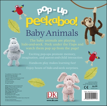 Бумажная книга «Pop-Up Peekaboo! Baby Animals» - фото №2 - миниатюра