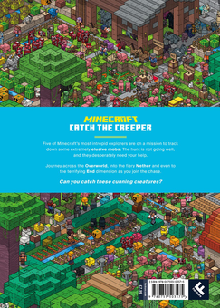 Бумажная книга «Minecraft Catch the Creeper and Other Mobs. A Search and Find Adventure», автор Mojang AB - фото №3 - миниатюра