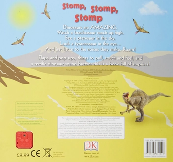 Бумажная книга «My Terrific Dinosaur Book» - фото №2 - миниатюра