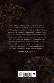 Бумажная книга «Fire Cannot Kill a Dragon. Game of Thrones and the Official Untold Story of an Epic Series», автор Джеймс Хибберд - фото №2 - миниатюра