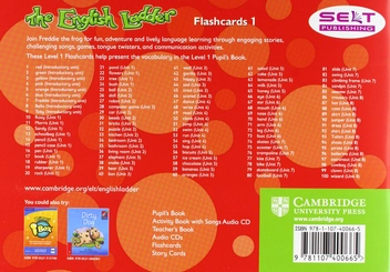 Паперова книга «The English Ladder Level 1 Flashcards (Pack of 100)», автор Сьюзан Хаус - фото №2 - мініатюра