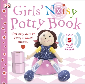 Бумажная книга «Girls Noisy Potty Book» - фото №1 - миниатюра