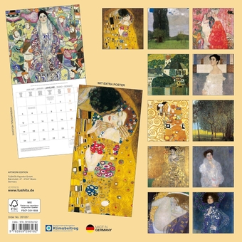 Бумажная книга «Gustav Klimt 2026» - фото №2 - миниатюра