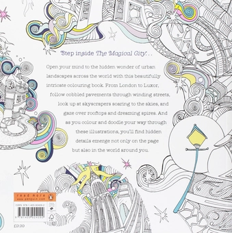 Паперова книга «The Magical City. A Colouring Book», автор Ліззі Мері Каллен - фото №2 - мініатюра