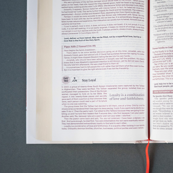 Паперова книга «NIV Bible in One Year with Commentary by Nicky and Pippa Gumbel», автор Нікі Гамбель - фото №2 - мініатюра