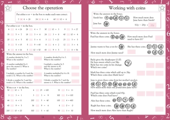 Бумажная книга «Maths Made Easy Ages 7-8 Key Stage 2 Beginner », автор Кэрол Вордерман - фото №4 - миниатюра