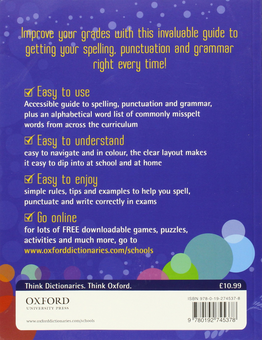 Бумажная книга «Oxford School Spelling, Punctuation and Grammar Dictionary» - фото №2 - миниатюра