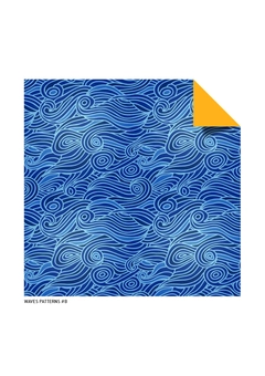Бумажная книга «Origami Paper. Wave Patterns. 48 Sheets» - фото №5 - миниатюра