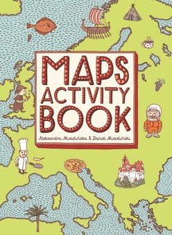 Бумажная книга «Maps Activity Book», авторов Даниэль Мизелиньский, Александра Мизелиньская - фото №1 - миниатюра
