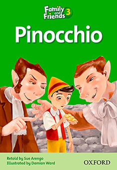 Паперова книга «Family and Friends Readers 3. Pinocchio» - фото №1 - мініатюра