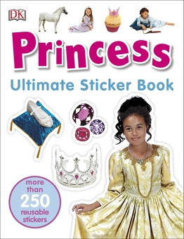 Бумажная книга «Princess Ultimate Sticker Book» - фото №1 - миниатюра