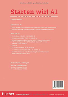 Паперова книга «Starten wir! A1 LHB», автор Сара Флір - фото №2 - мініатюра