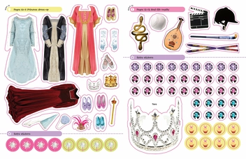Бумажная книга «Princess Ultimate Sticker Book» - фото №3 - миниатюра