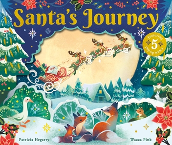 Паперова книга «Santa's Journey», автор Патриція Хегарті - фото №1 - мініатюра