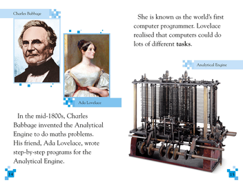 Паперова книга «The Story of Coding. Explore the Amazing World of Coding!», автор Джеймс Флойд Келлі - фото №3 - мініатюра