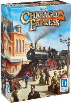  «Настольная игра Queen Games Chicago Express (16216)», бренда Queen Games - фото №1 - миниатюра