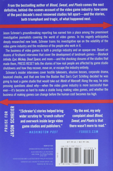 Бумажная книга «Press Reset. Ruin and Recovery in the Video Game Industry», автор Джейсон Шрайер - фото №4 - миниатюра
