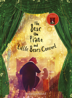 Бумажная книга «Bear, the Piano and Little Bear's Concert», автор Дэвид Литчфилд - фото №1 - миниатюра
