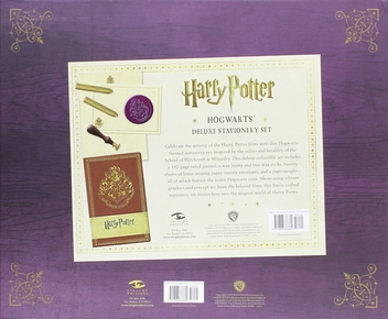 Бумажная книга «Harry Potter Hogwarts Deluxe Stationery Set» - фото №2 - миниатюра