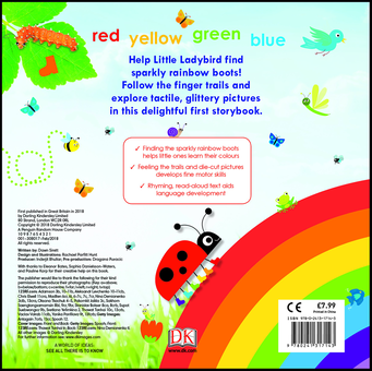 Паперова книга «Colours with a Ladybird: Follow the Trails and Learn Colour» - фото №2 - мініатюра