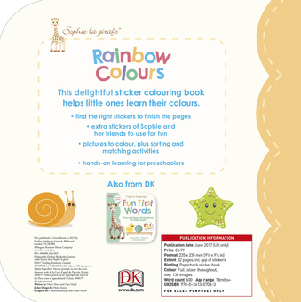 Бумажная книга «Rainbow Colours. Play-and-Learn Sticker Book for Little Hands!» - фото №2 - миниатюра