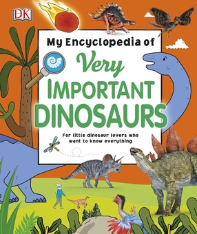 Бумажная книга «My Encyclopedia of Very Important Dinosaurs» - фото №1 - миниатюра