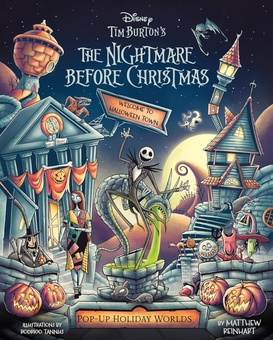Бумажная книга «The Nightmare Before Christmas: Pop-Up Holiday Worlds» - фото №1 - миниатюра