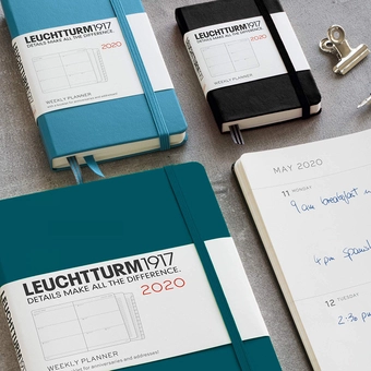  «Еженедельник Leuchtturm1917 2020 Ягодный (359993)», бренда Leuchtturm1917 - фото №6 - миниатюра