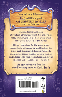Бумажная книга «Frankie Best Hates Quests», автор Крис Смит - фото №2 - миниатюра