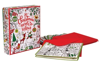 Бумажная книга «20 Christmas Cards to Colour », автор Кирстин Робсон - фото №3 - миниатюра