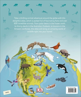 Бумажная книга «Children's Illustrated Animal Atlas» - фото №2 - миниатюра