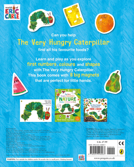 Бумажная книга «Very Hungry Caterpillar's Magnet Book», автор Эрик Карл - фото №2 - миниатюра