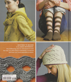 Паперова книга «Reversible Knitting. 50 Brand-New, Groundbreaking Stitch Patterns», автор Лінн Барр - фото №3 - мініатюра