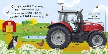 Паперова книга «Chug Chug Tractor» - фото №8 - мініатюра