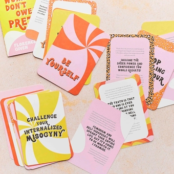 Паперова книга «Women Don't Owe You Pretty. The Card Deck 50 Cards to Protect Your Energy and Find Self-Love» - фото №8 - мініатюра